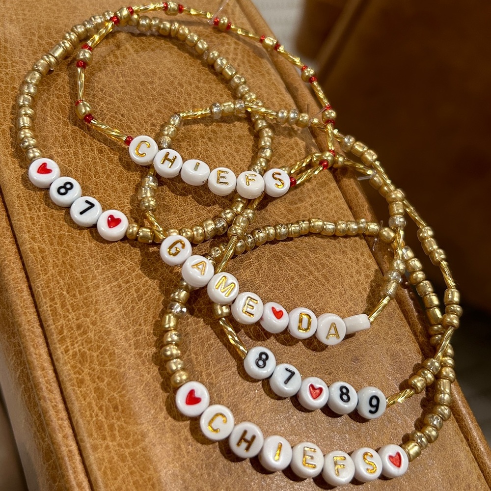 Kansas City Chiefs bracelets